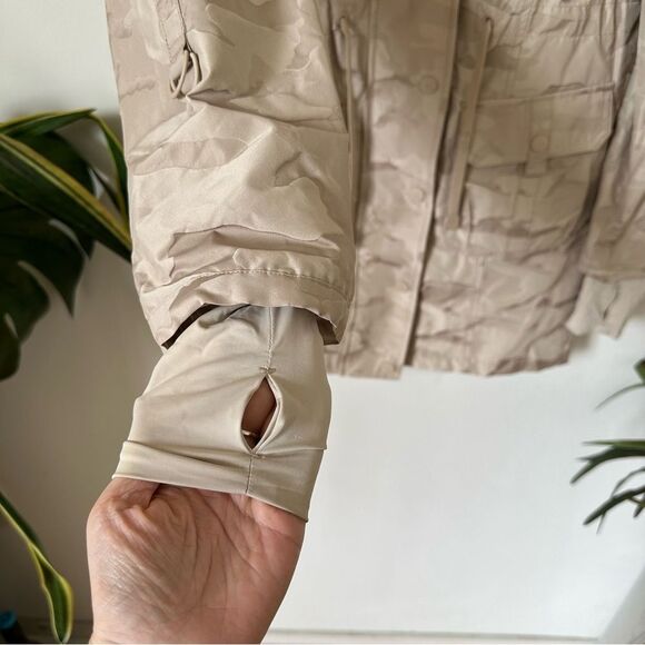 Blanc Noir Camo Anorak Rain Jacket Size S - Picture 7 of 14